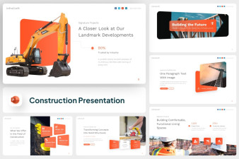 Construction PowerPoint Template